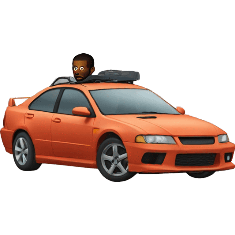 Frank ocean on a car emoji