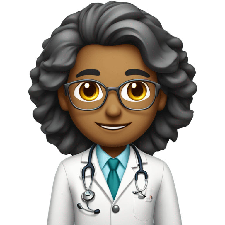 Cool indian doctor  emoji