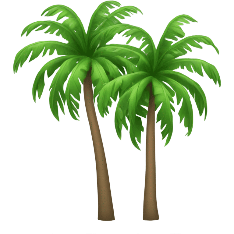 Palms carribiaen emoji