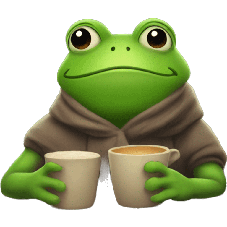 Cozy Frogs emoji