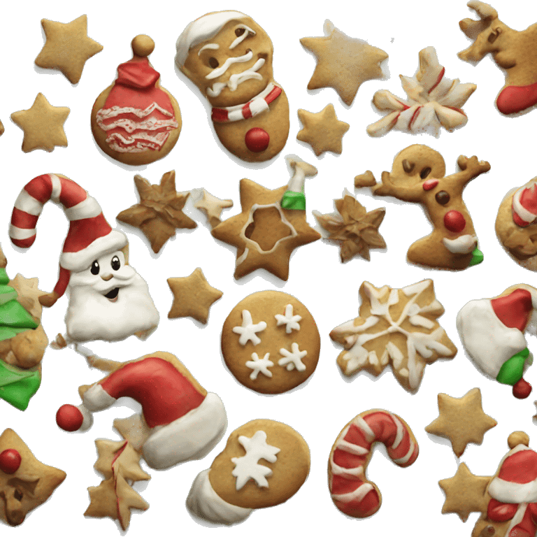 Christmas cookies emoji