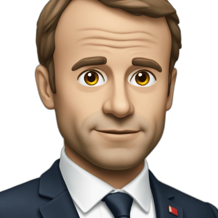 Macron qui t’en geule emoji