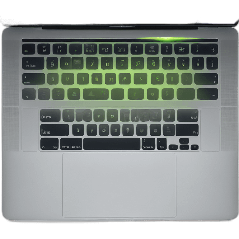 macbook pro 16 lime colour emoji