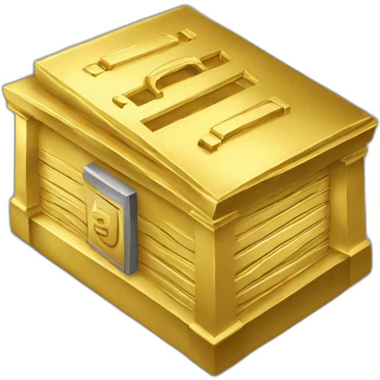 gold bank emoji