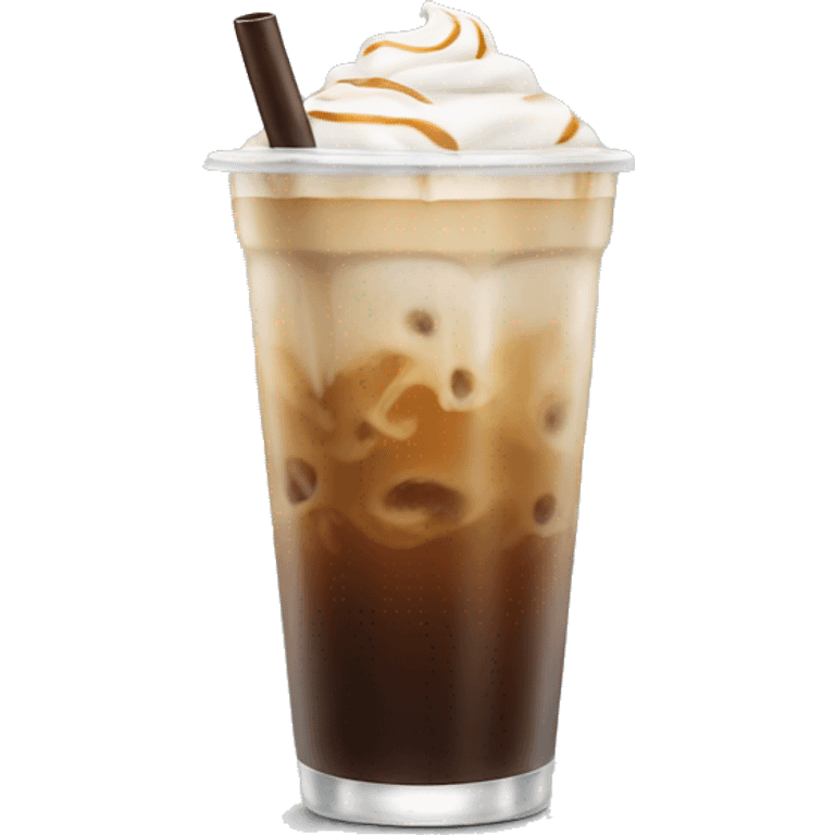 Iced macchiato  emoji