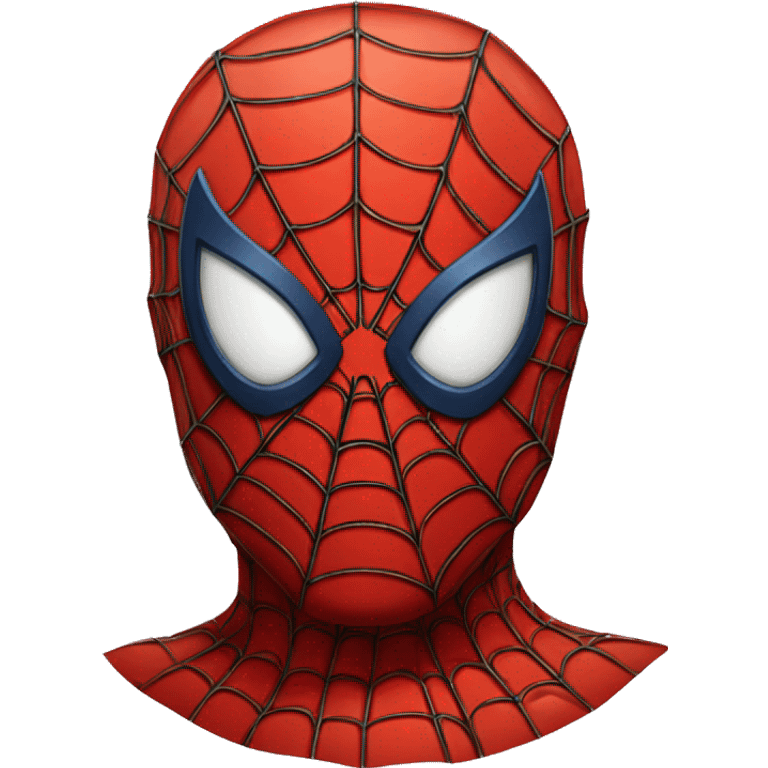 Spiderman mask emoji