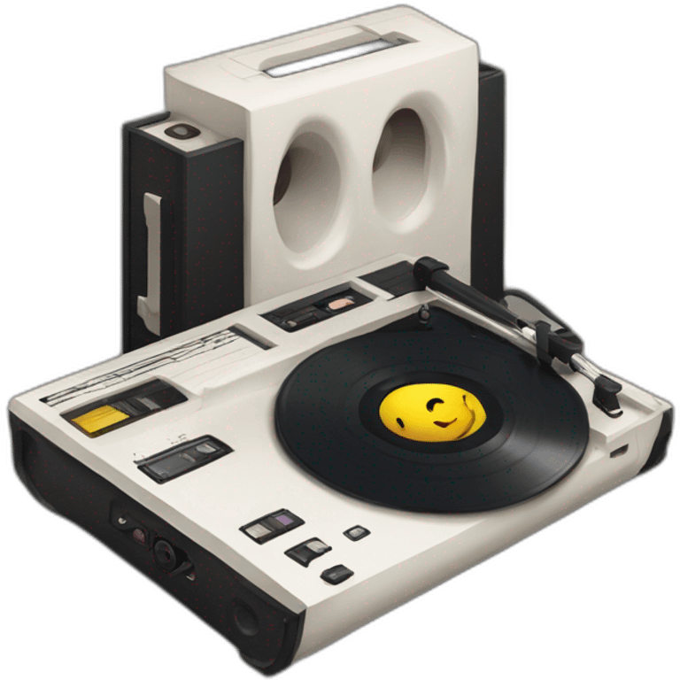 estetic-minima-vinyl-player-with-casette-deck emoji