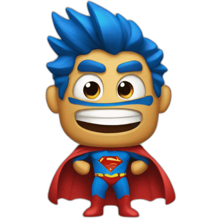 Super man monster  emoji