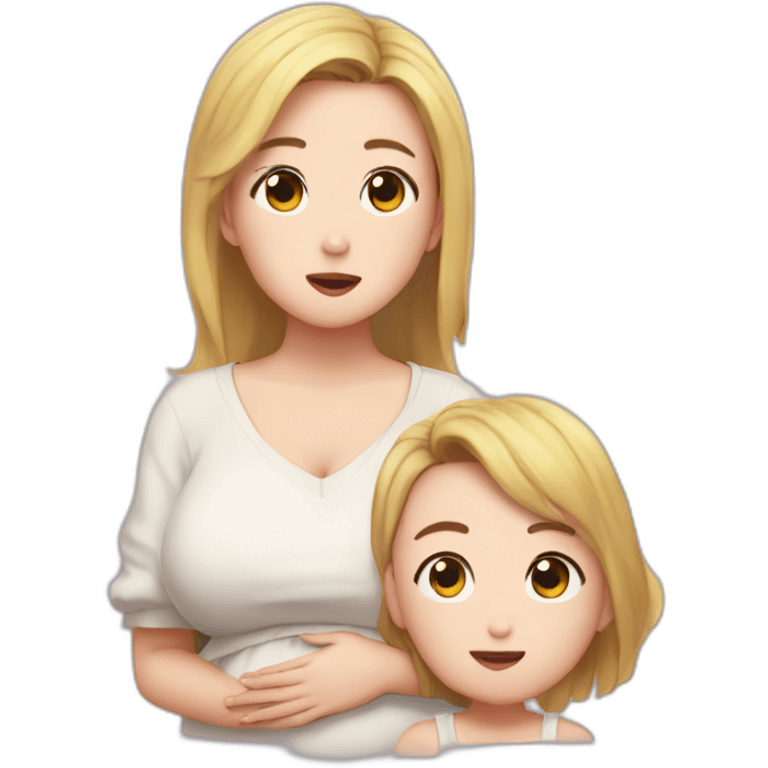 Pregnant TWICE Chaeyoung with Kanye West emoji