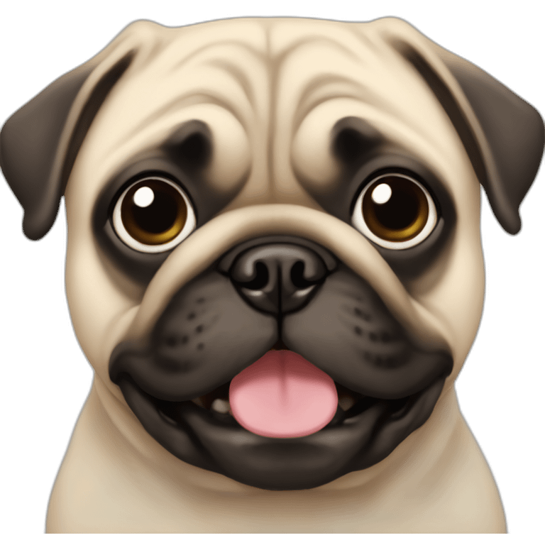 Pug name mochi emoji