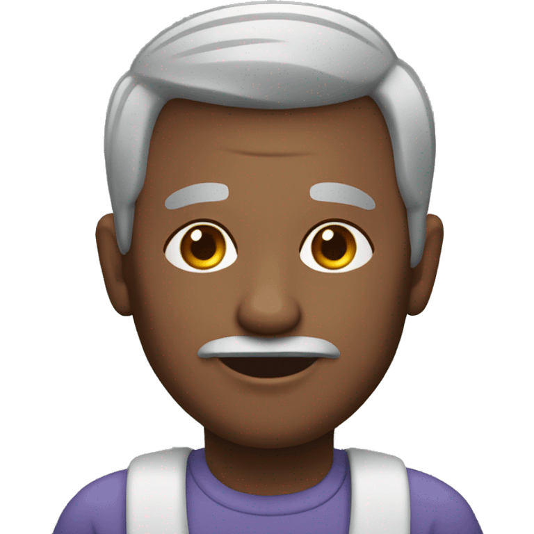 Older gay man emoji