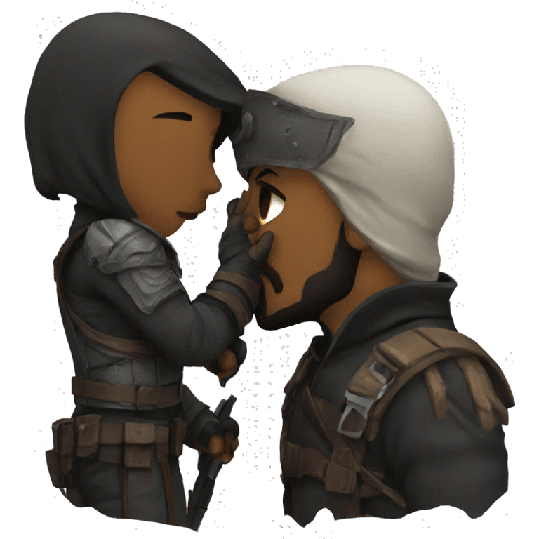 assassin kiss emoji