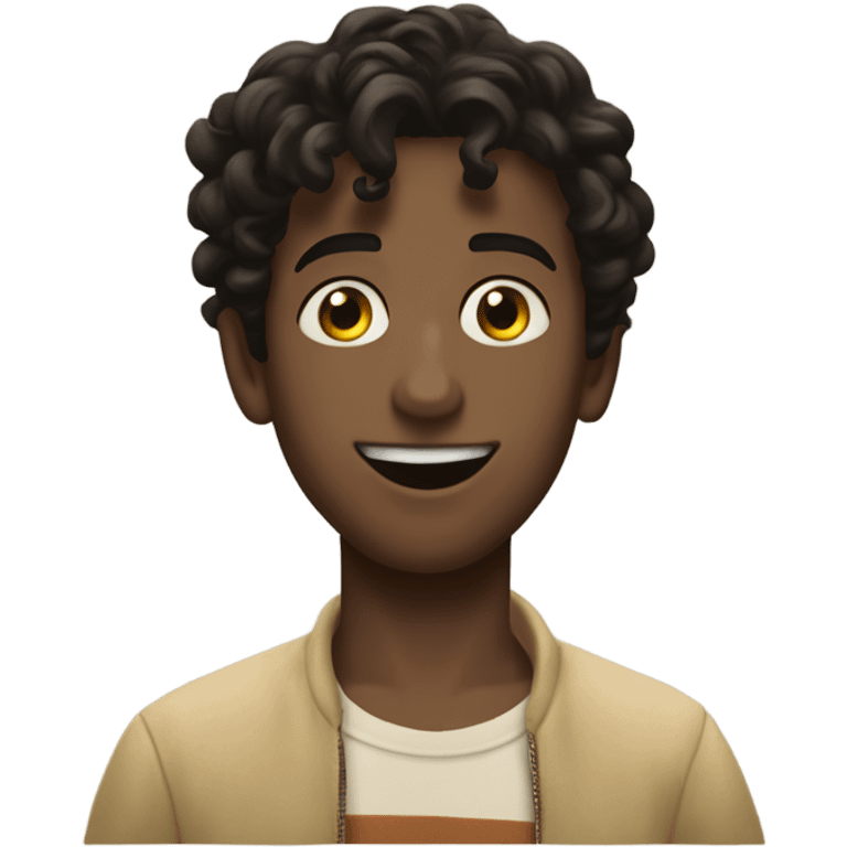 timothée chalament in cmbyn  emoji