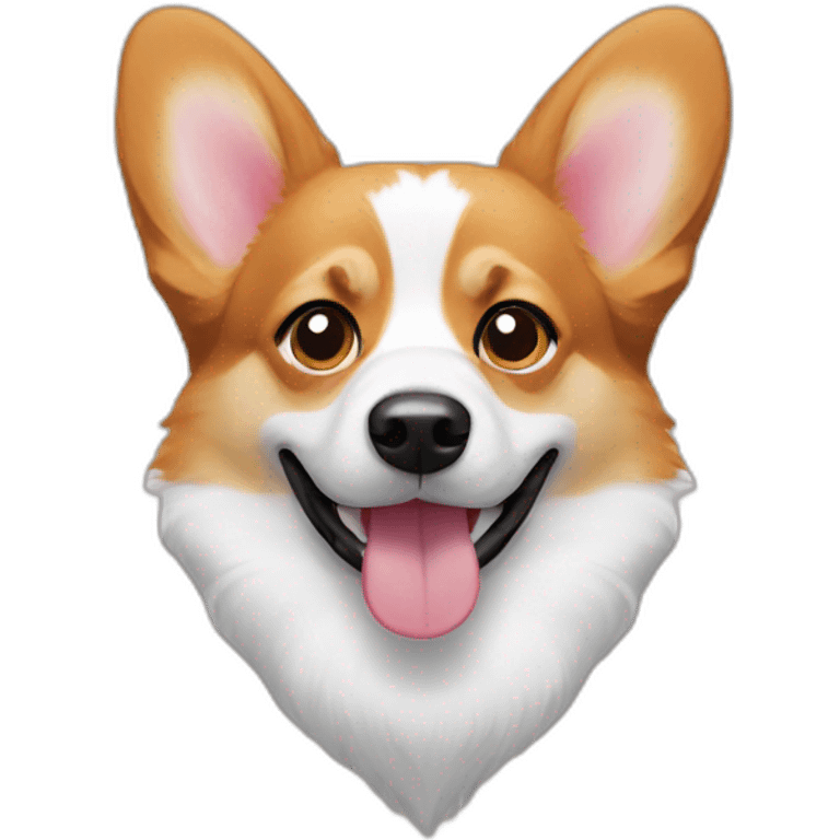 corgi heart eyes emoji