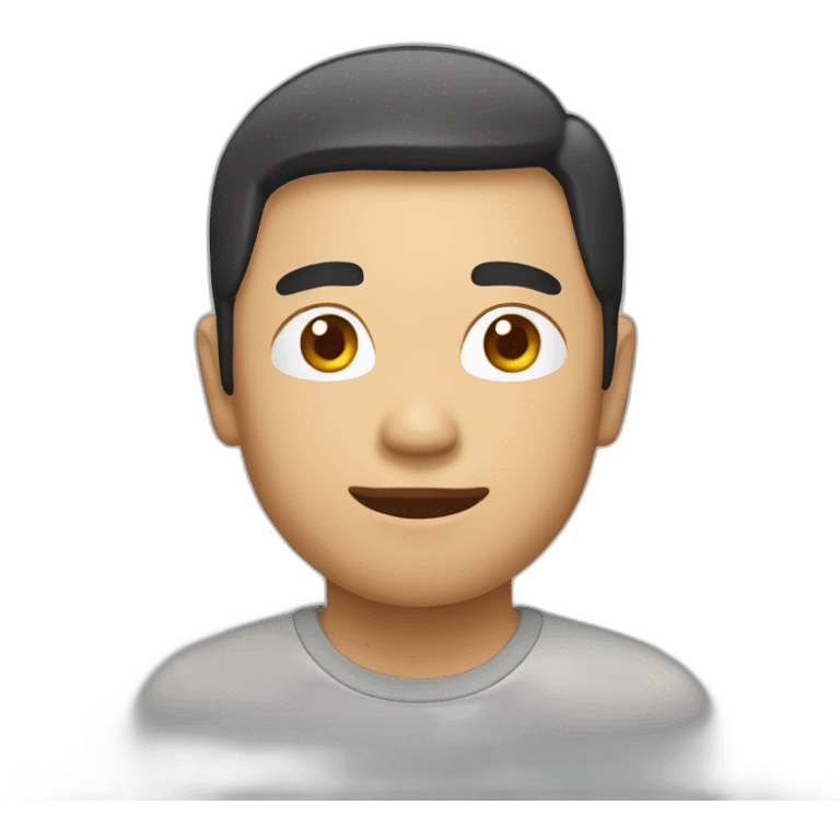 Asian man emoji