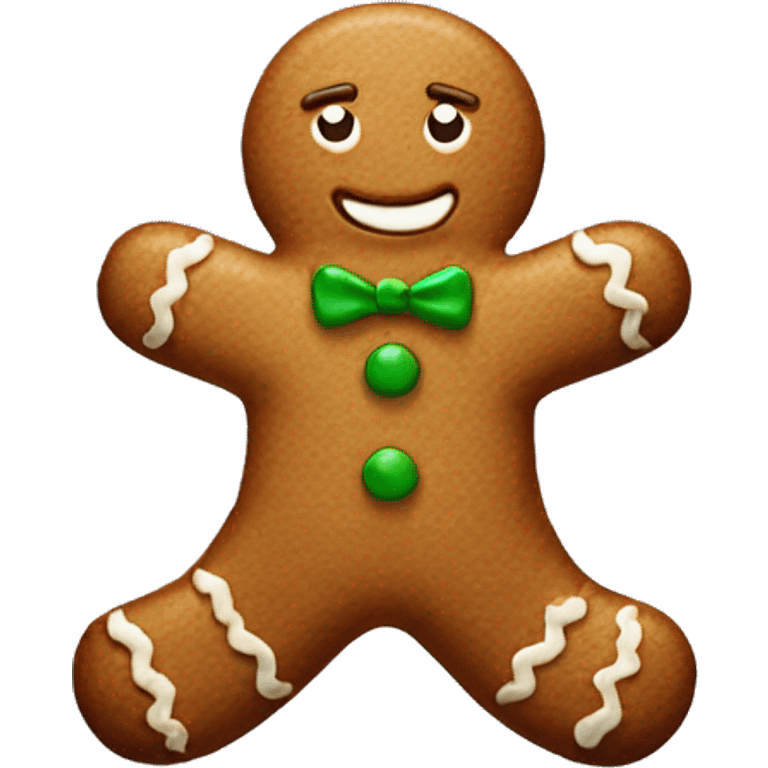 Gingerbread man  emoji