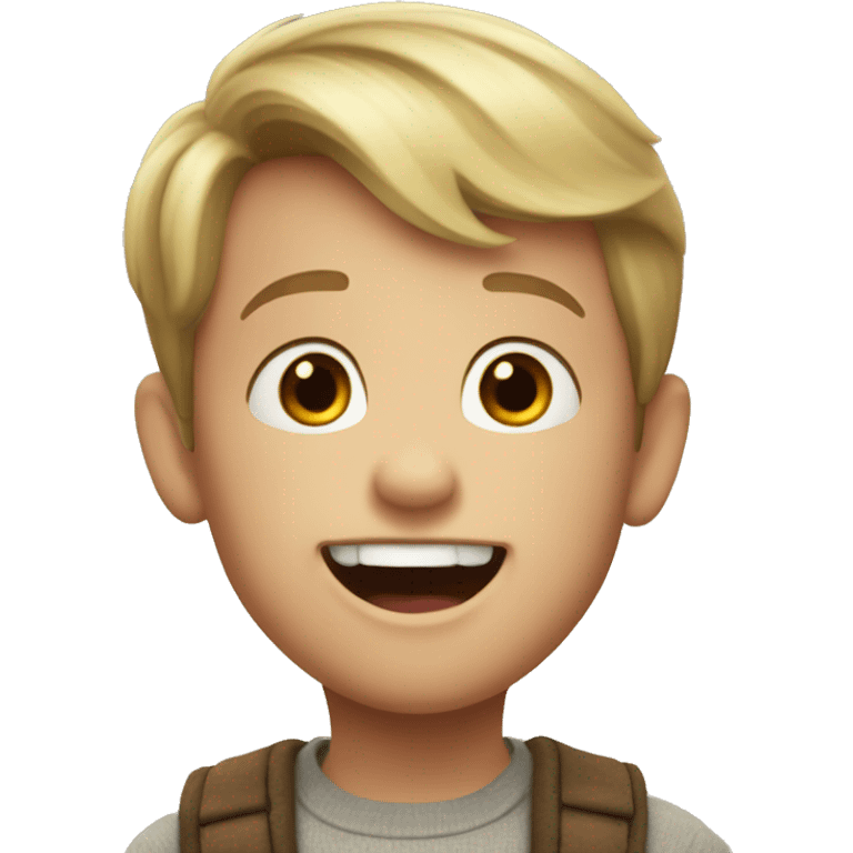 the kid from "up!" emoji