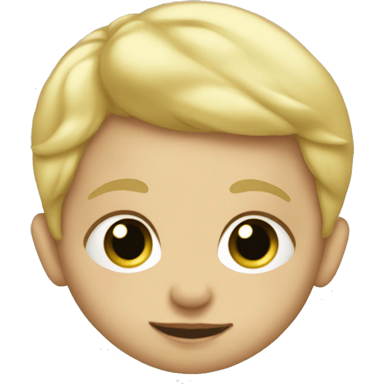 Blonde Baby Boy  emoji