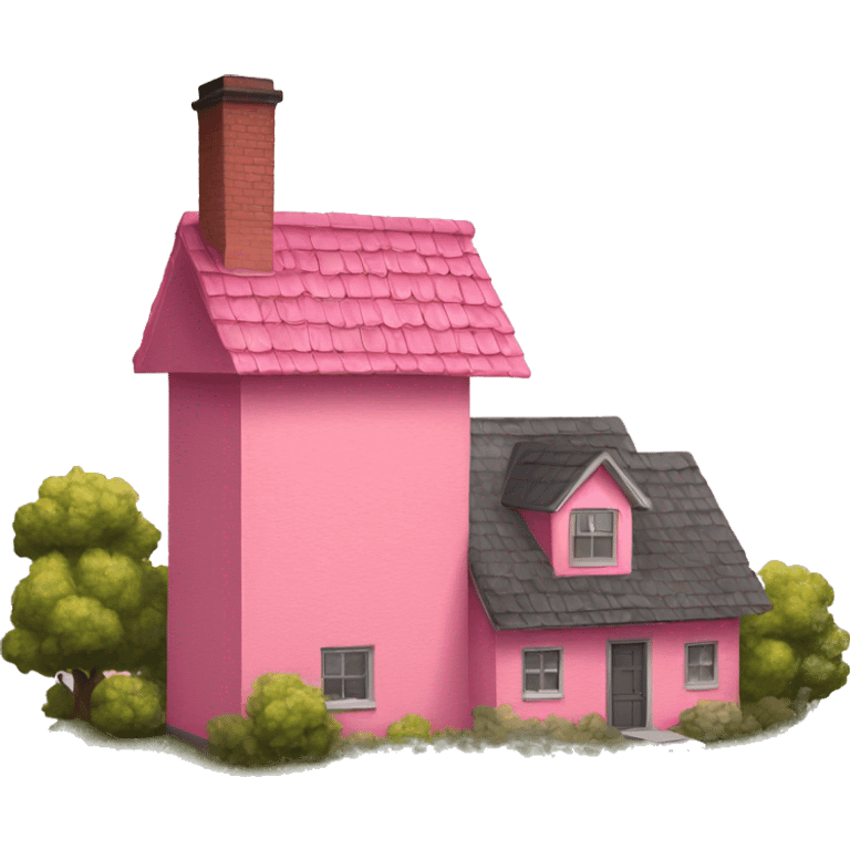 Pink chimney emoji