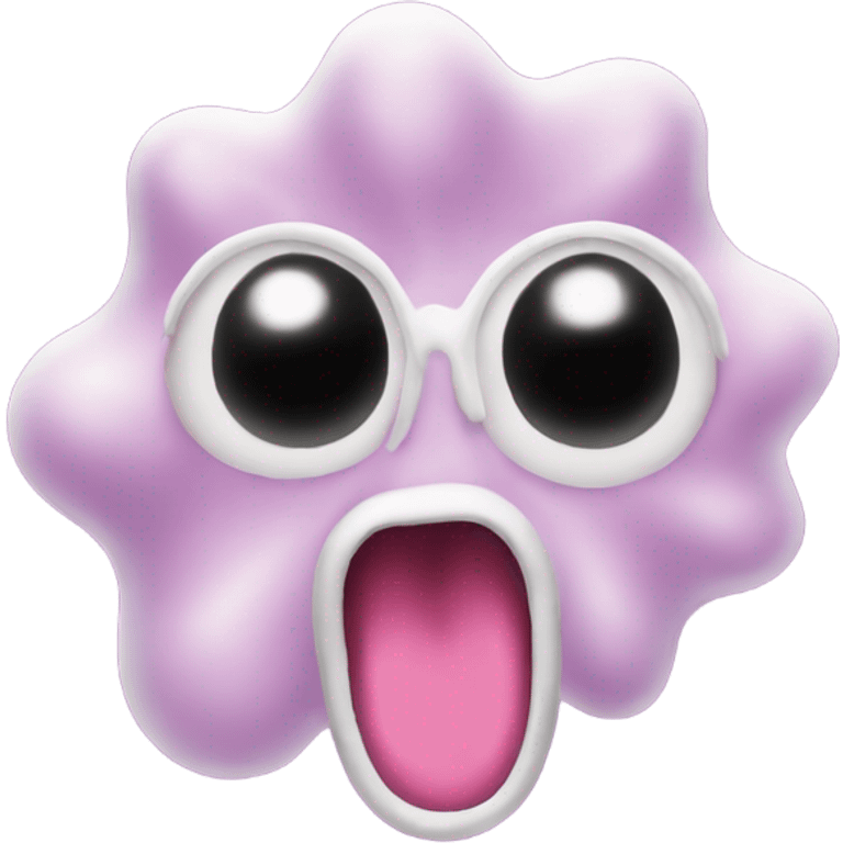 Amoeba in drag emoji