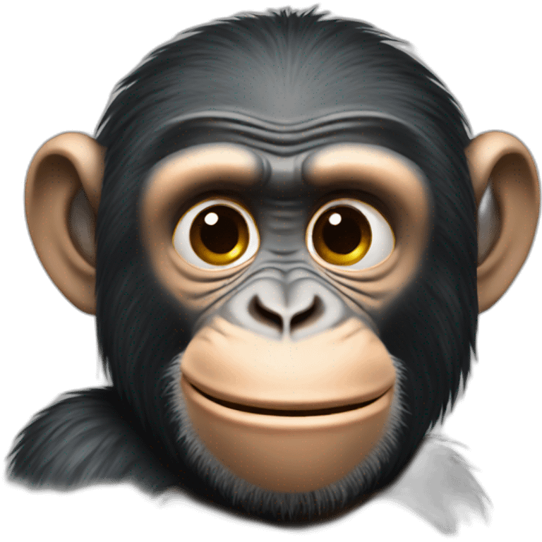 chimp emoji