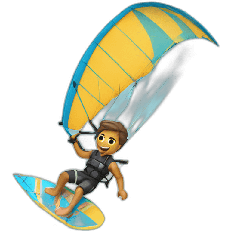 kite surfer emoji