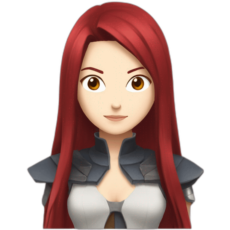 Erza scarlet emoji