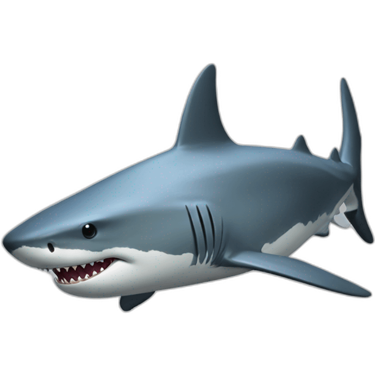 Tête requin  emoji