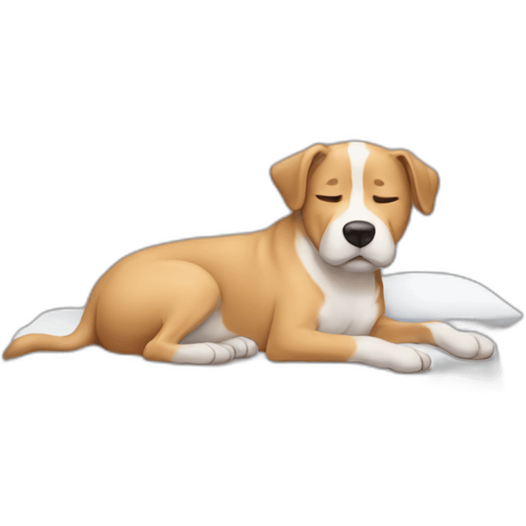 Chien qui dort emoji