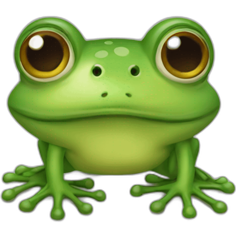 Frog choquer emoji