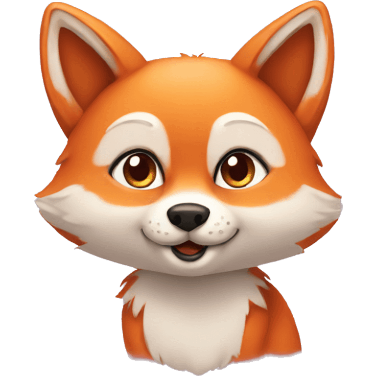 Sweetie fox emoji