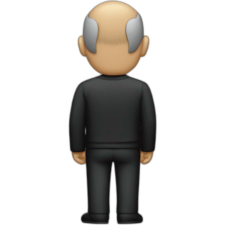 steve jobs, Rear View emoji