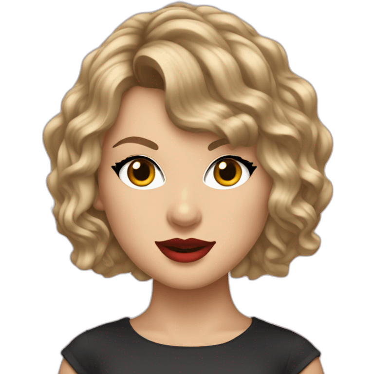 Taylor Swift singer emoji