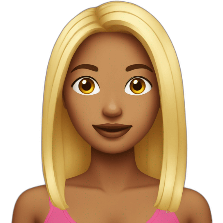 Mix girl curaçao emoji