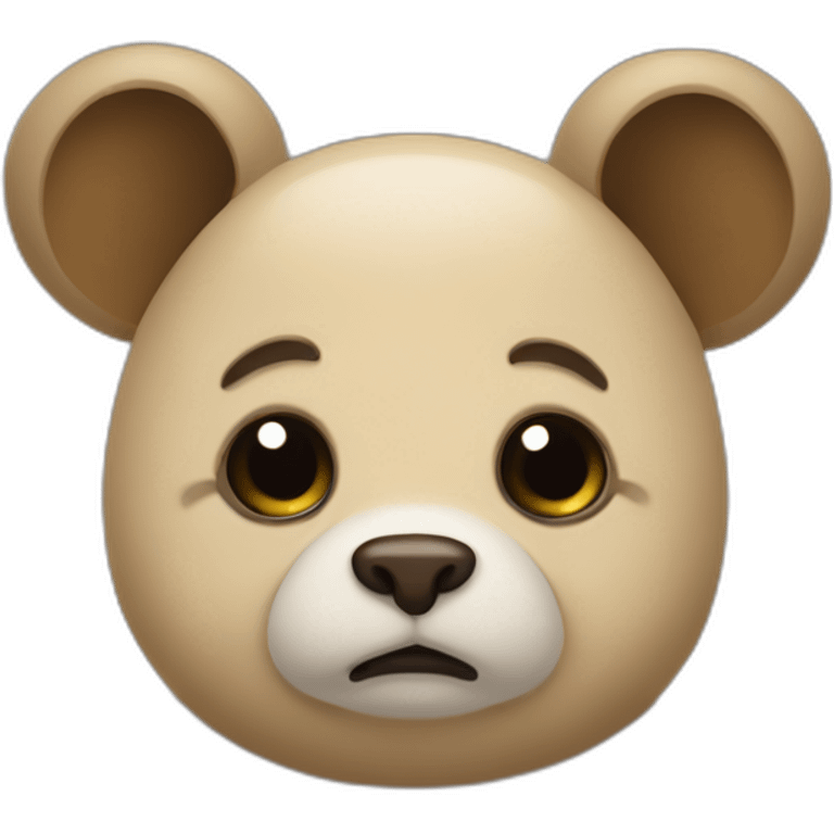 A sad golang gopher emoji