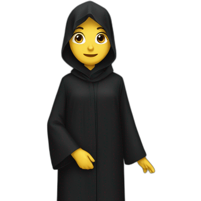 macron wear abaya emoji