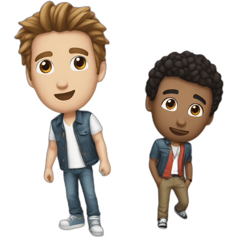 mcfly et carlito emoji