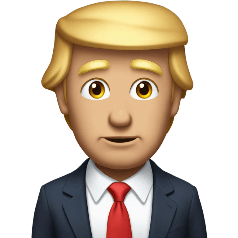 Half trump half mouse  emoji