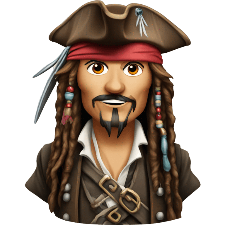 jack sparrow johnny depp emoji