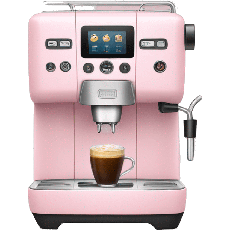 Light Pink coffee machine  emoji