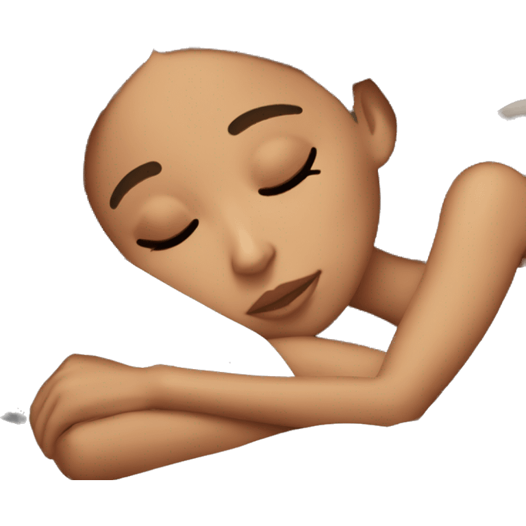 Ariana Grande sleeping emoji