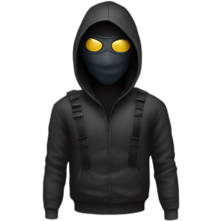 robber with mask emoji