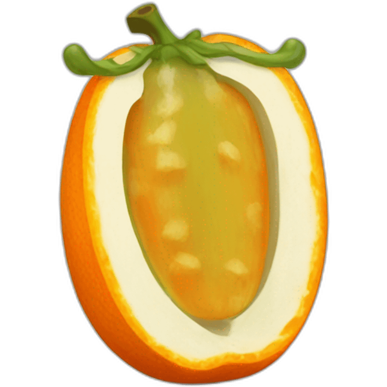 orange-pickle emoji