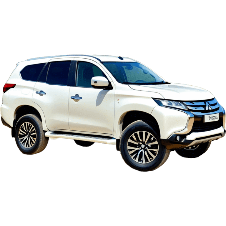 Mitsubishi Pajero sport - Mitsubishi (Model Year: 2021) (Iconic colour: White) emoji