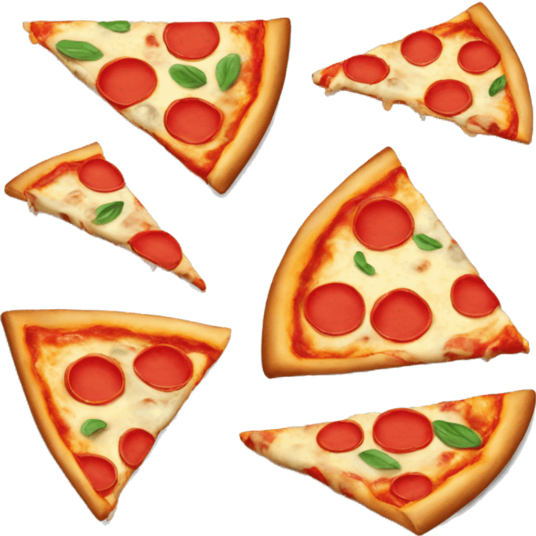 A delicious pizza emoji emoji