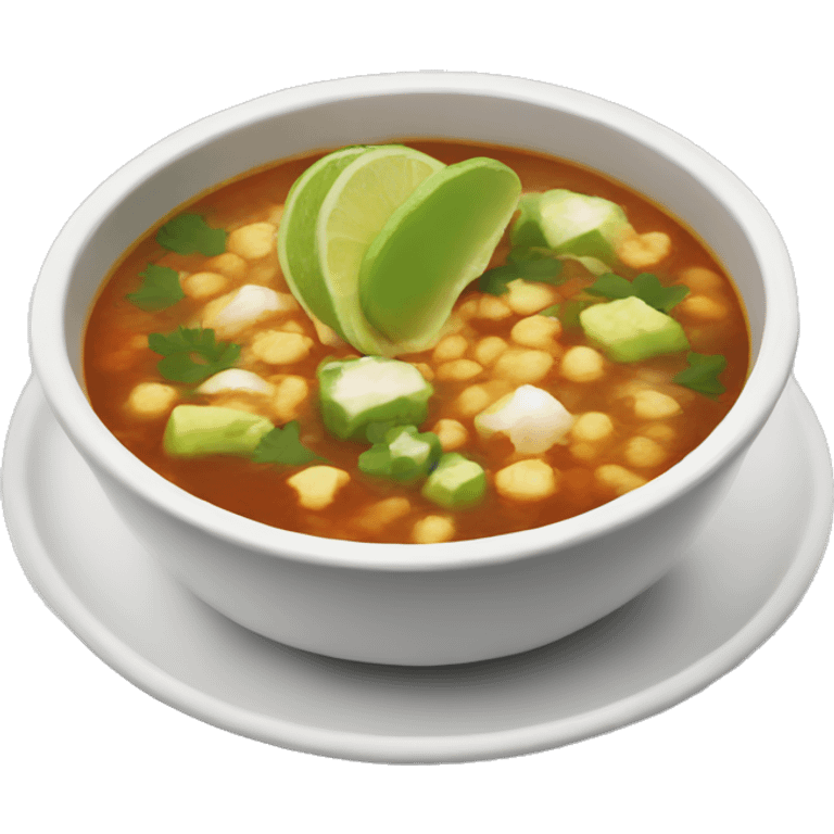 Pozole soup emoji