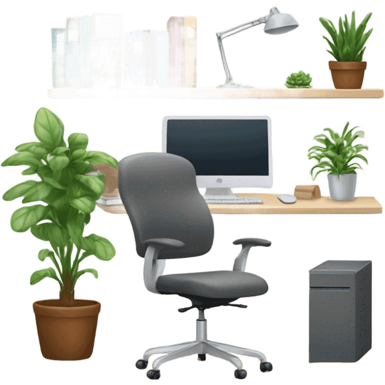 office zoom background emoji