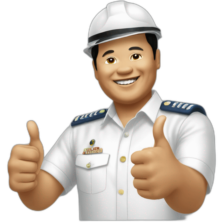 prabowo subianto thumbs up emoji