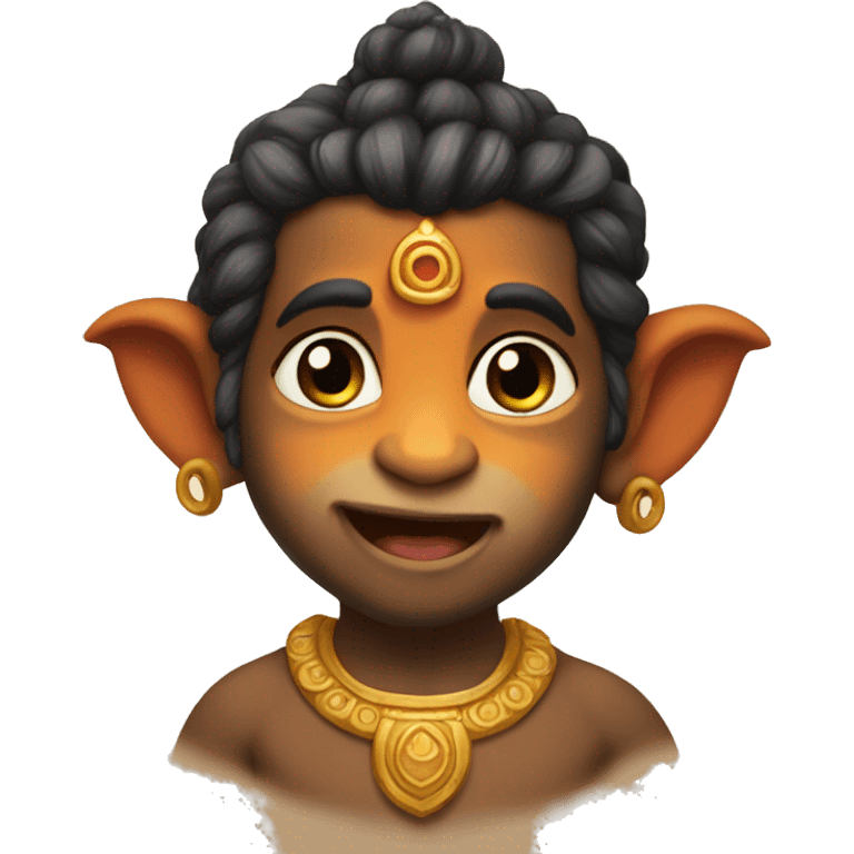 Cute lor hanuman  emoji