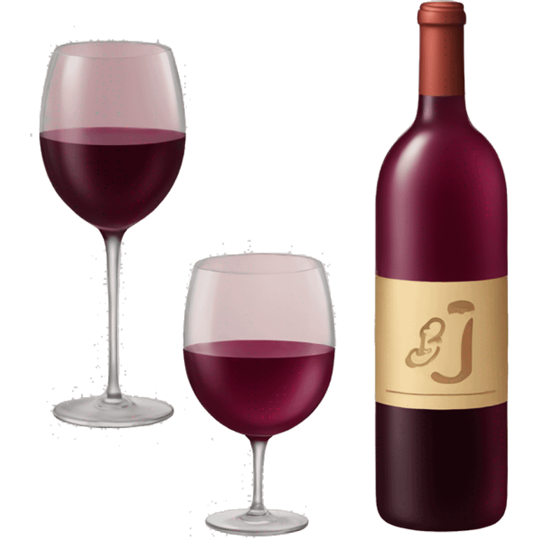 wine color items emoji